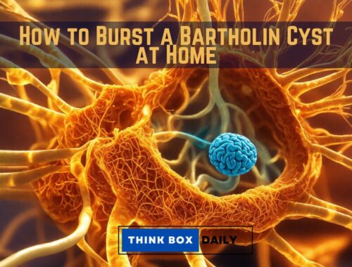 how to burst a bartholin cyst at home