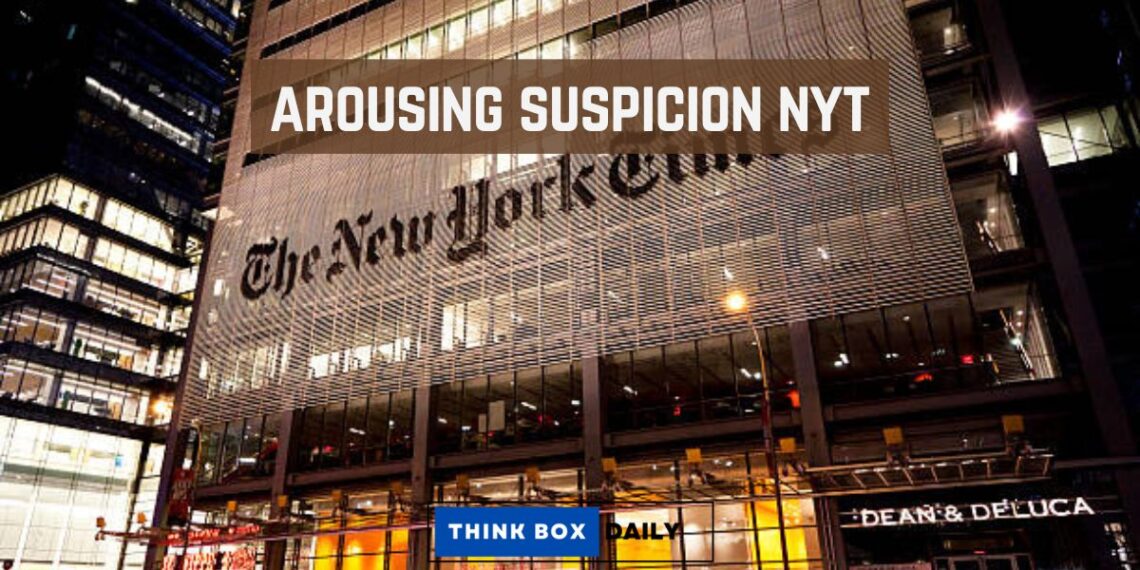 arousing suspicion nyt