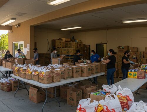 gilmore street in hemet food bank 2022