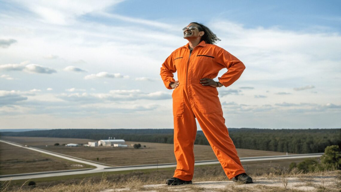 suwannee county rockin that orange jumpsuit