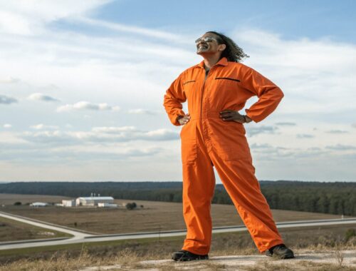 suwannee county rockin that orange jumpsuit