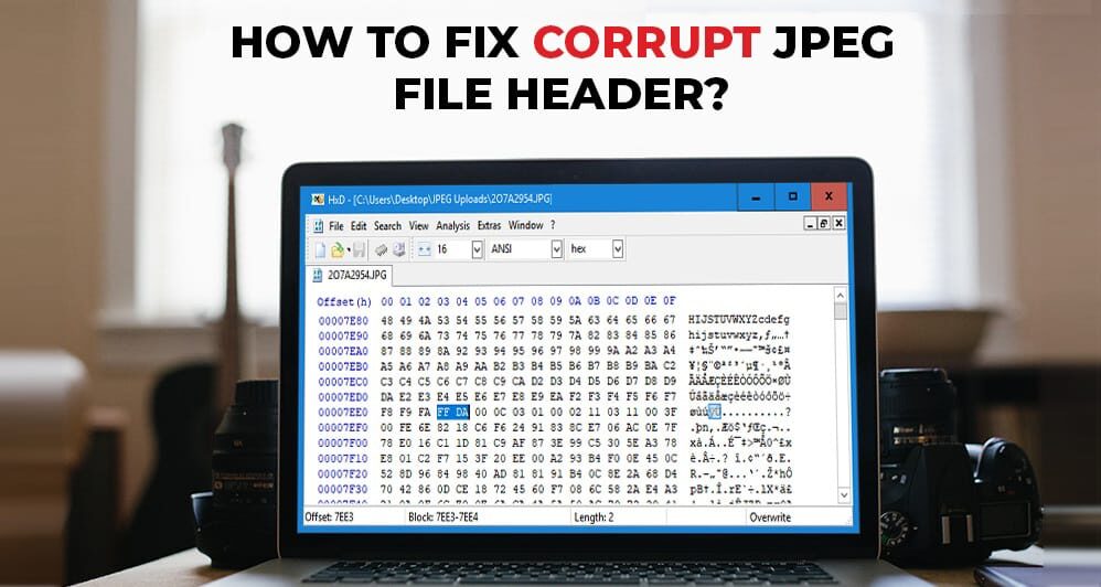 How to Open JPEG Files with a Damaged Header